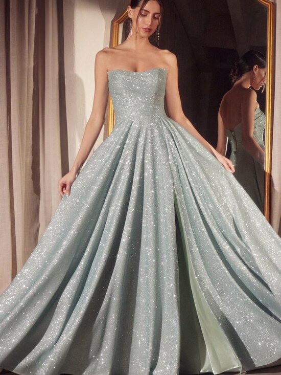 Cinderella Dresses & Skirts - NEW SAGE Evening Gown Floor Length Formal Elegant Stunning T701